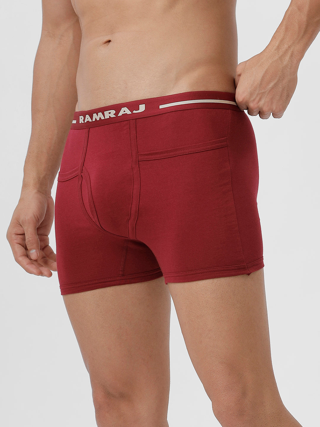 Men Plus Size Pocket Trunks Target Cherry Pack of 2