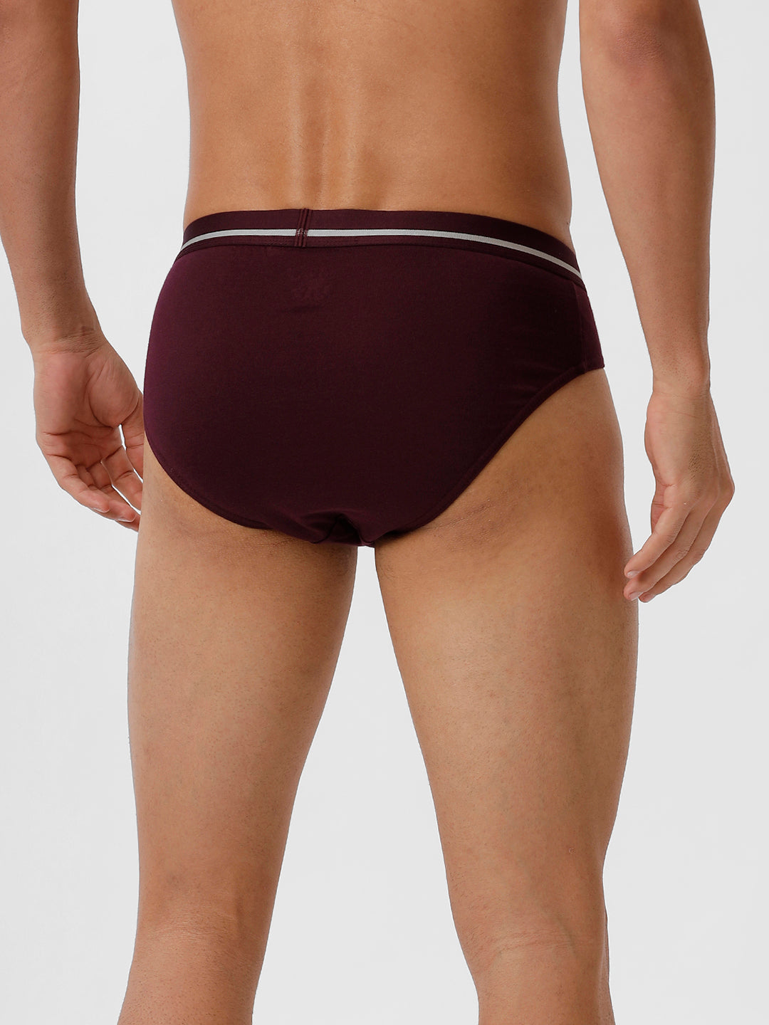 Men Briefs Suriya OE GrapeWine Pack of 2