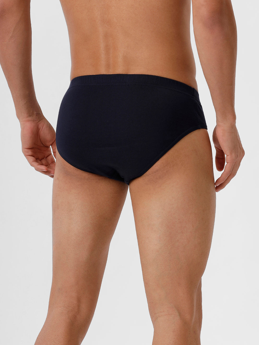 Men Plus Size Briefs Suriya IE Navy Pack of 2