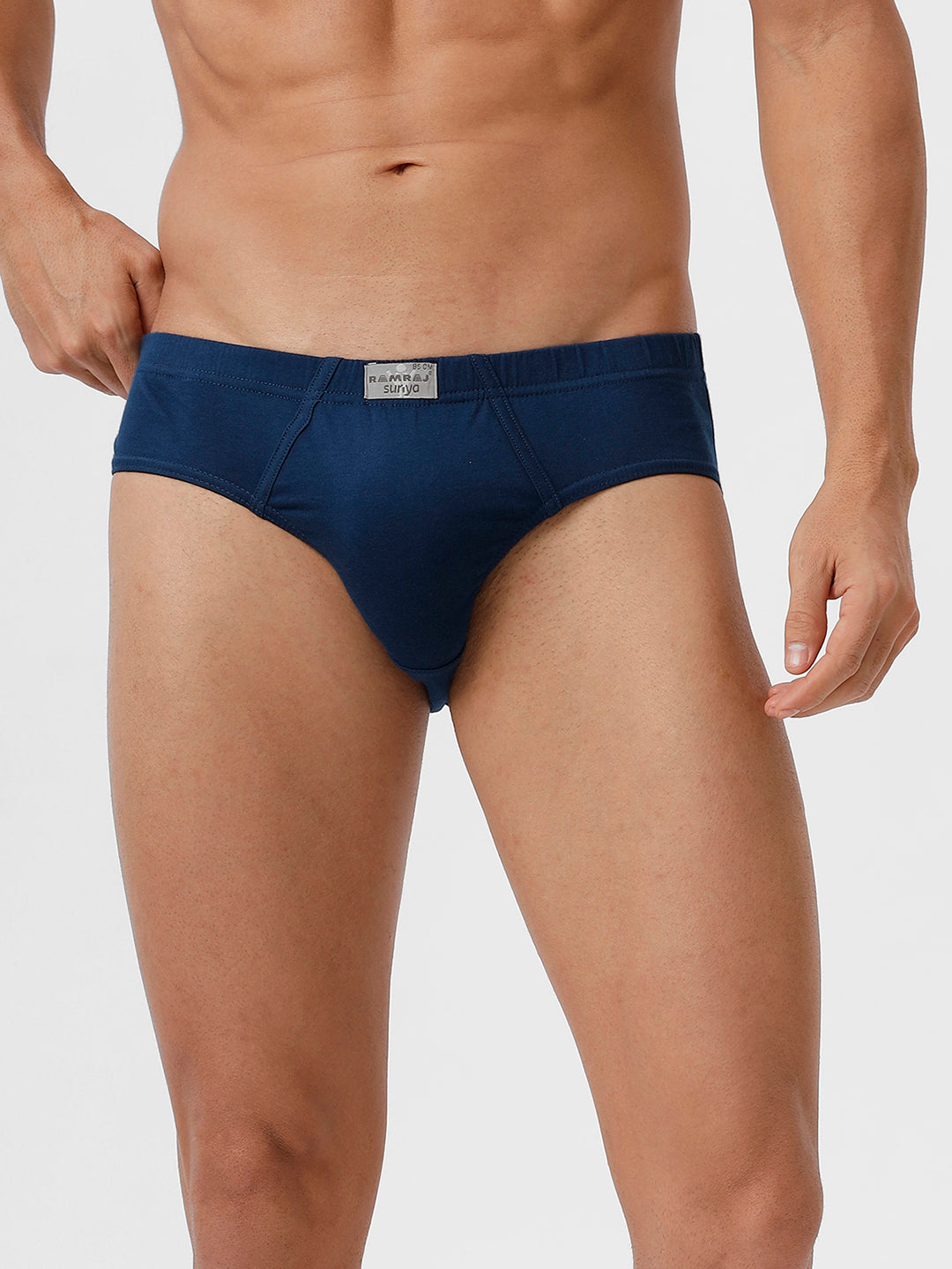 Men Briefs IE 2 Pcs Combo SP Blue and Grey Melange Suriya