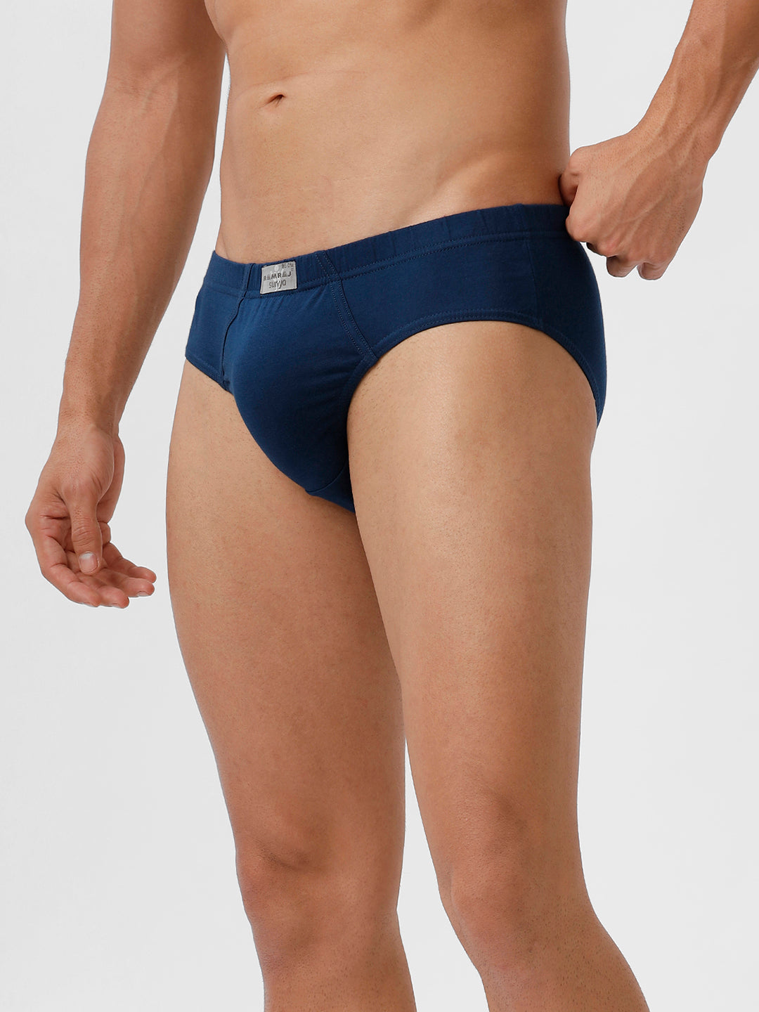 Men Briefs IE 4 Pcs Combo Navy SPBlue Black and Cherry Suriya