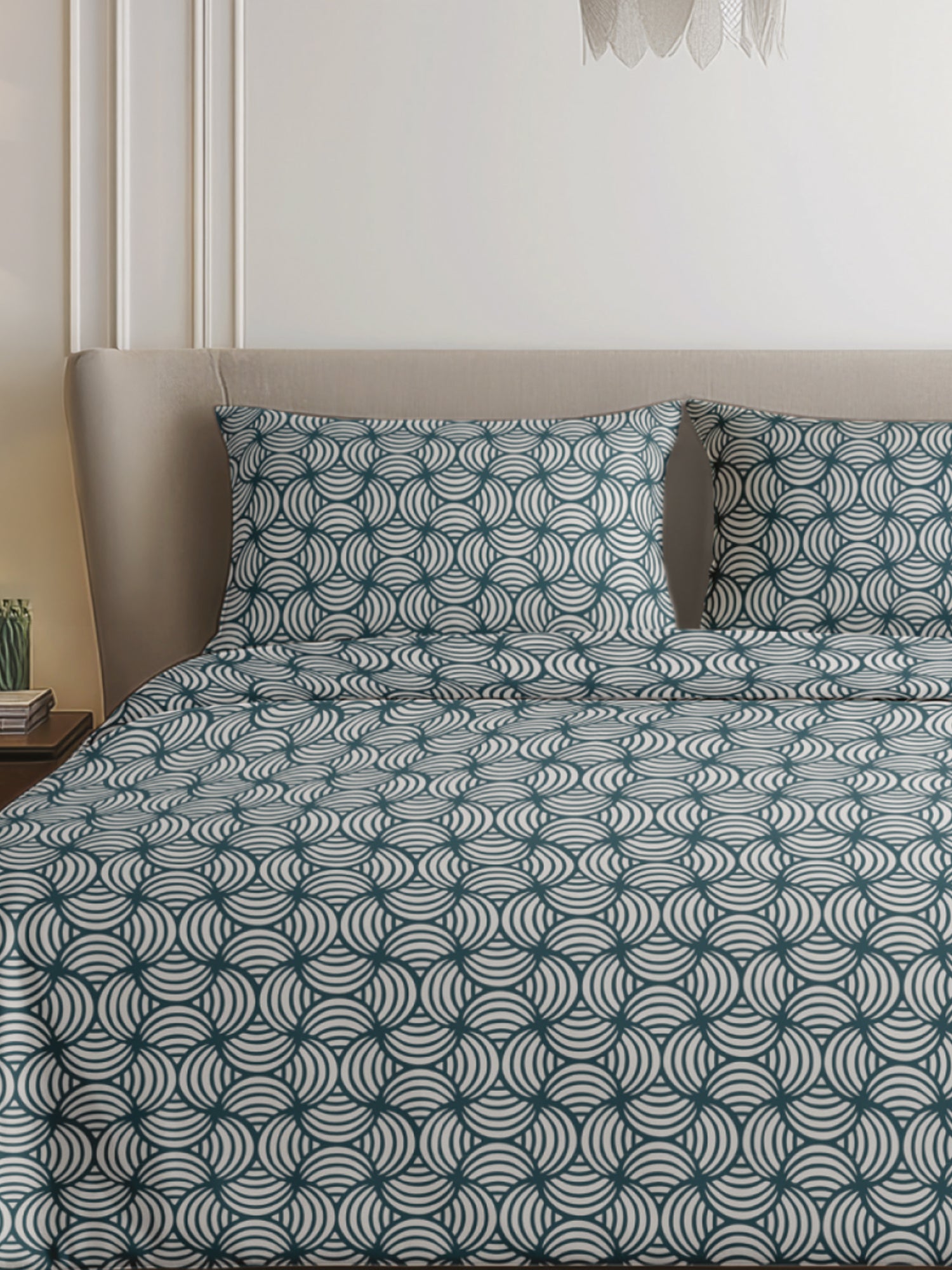King Size Premium Cotton Bed Sheet & 2 Pillow Cover Set BPP02