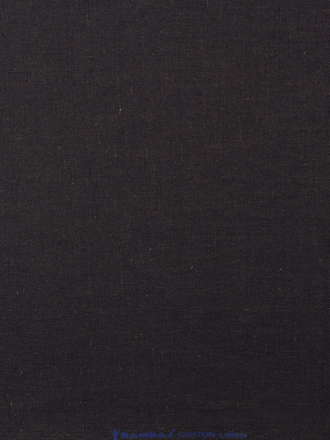Linen Cotton Garland Suiting Fabric Black