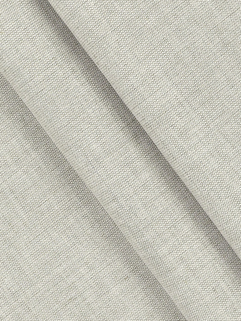 Linen Cotton Plain Colour Suiting Fabric Light Grey Garland