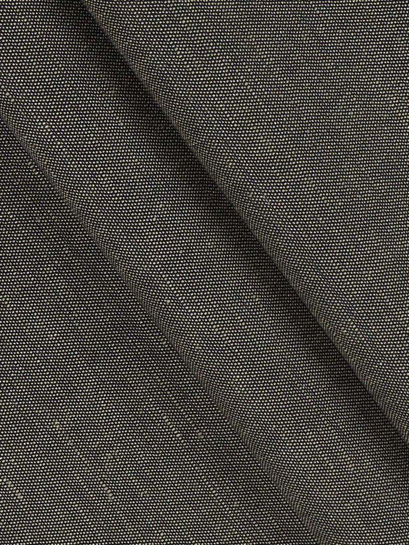 Linen Cotton Plain Colour Suiting Fabric Dark Grey Garland