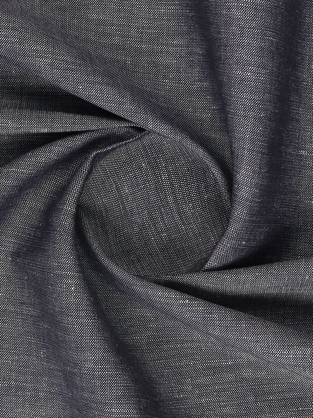 Mens Linen Cotton Suiting Self Design Fabric Grey Garland