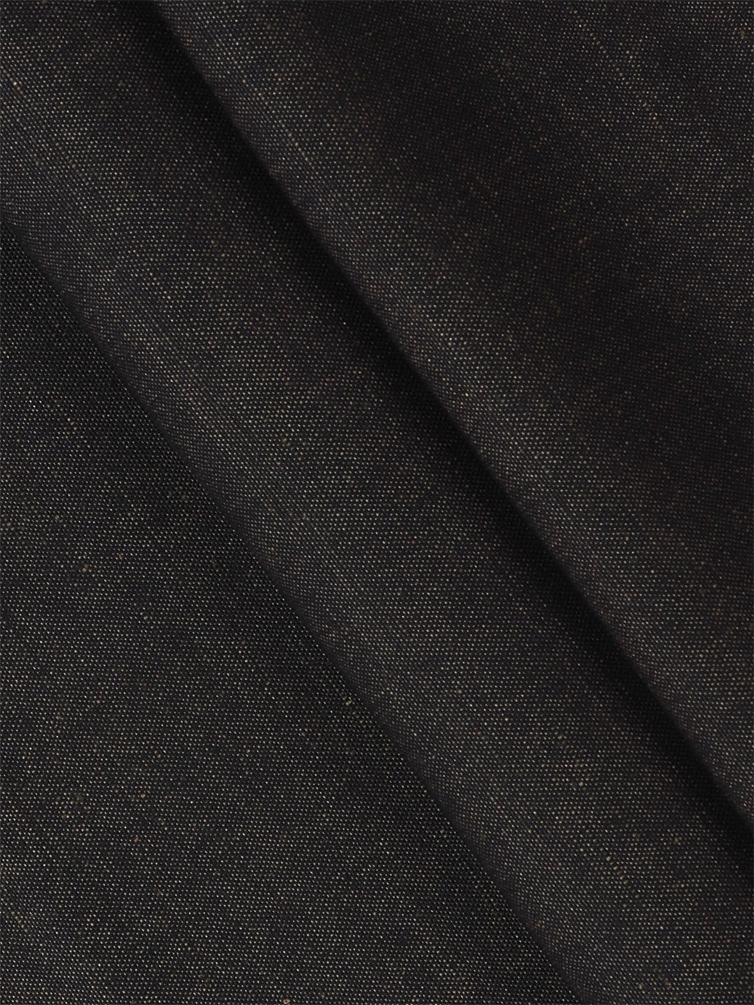 Mens Linen Cotton Suiting Fabric Navy Garland