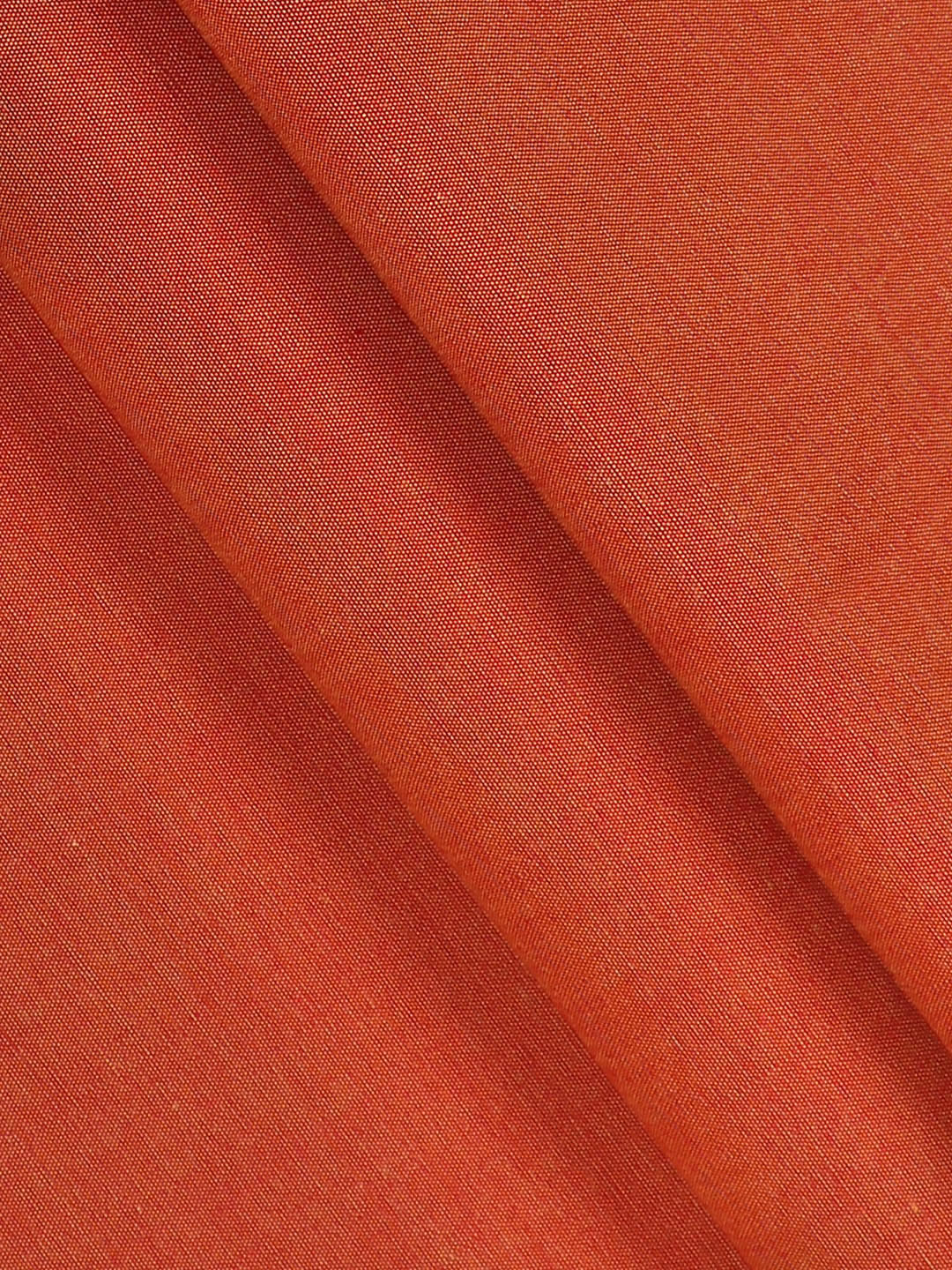 Supima Cotton Plain Shirt Fabric Orange BMW-Pattern view