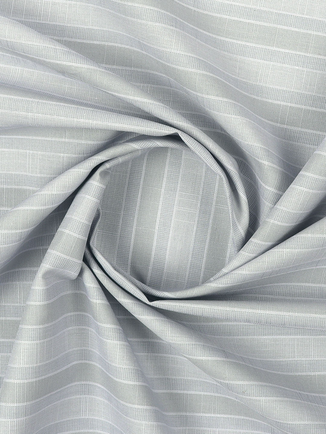 Cotton Grey Stripe Shirt Fabric-Liberty Cotton