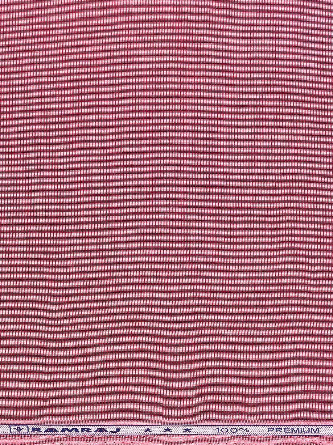 Mens Cotton Plain Shirt Fabric Pink Motorola