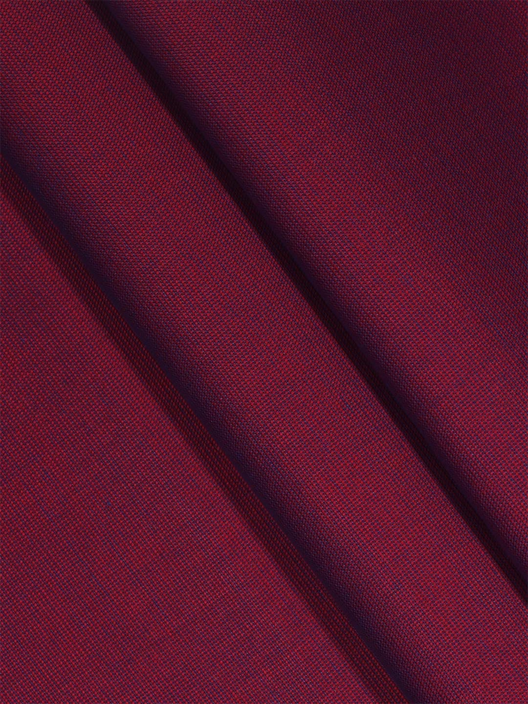 Mens Cotton Plain Shirt Fabric Maroon Motorola