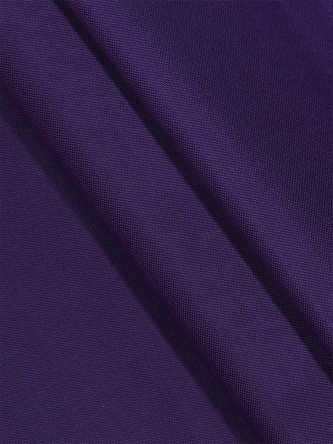 Men 100%Cotton Plain Shirt Fabric Dark Purple Ferrari