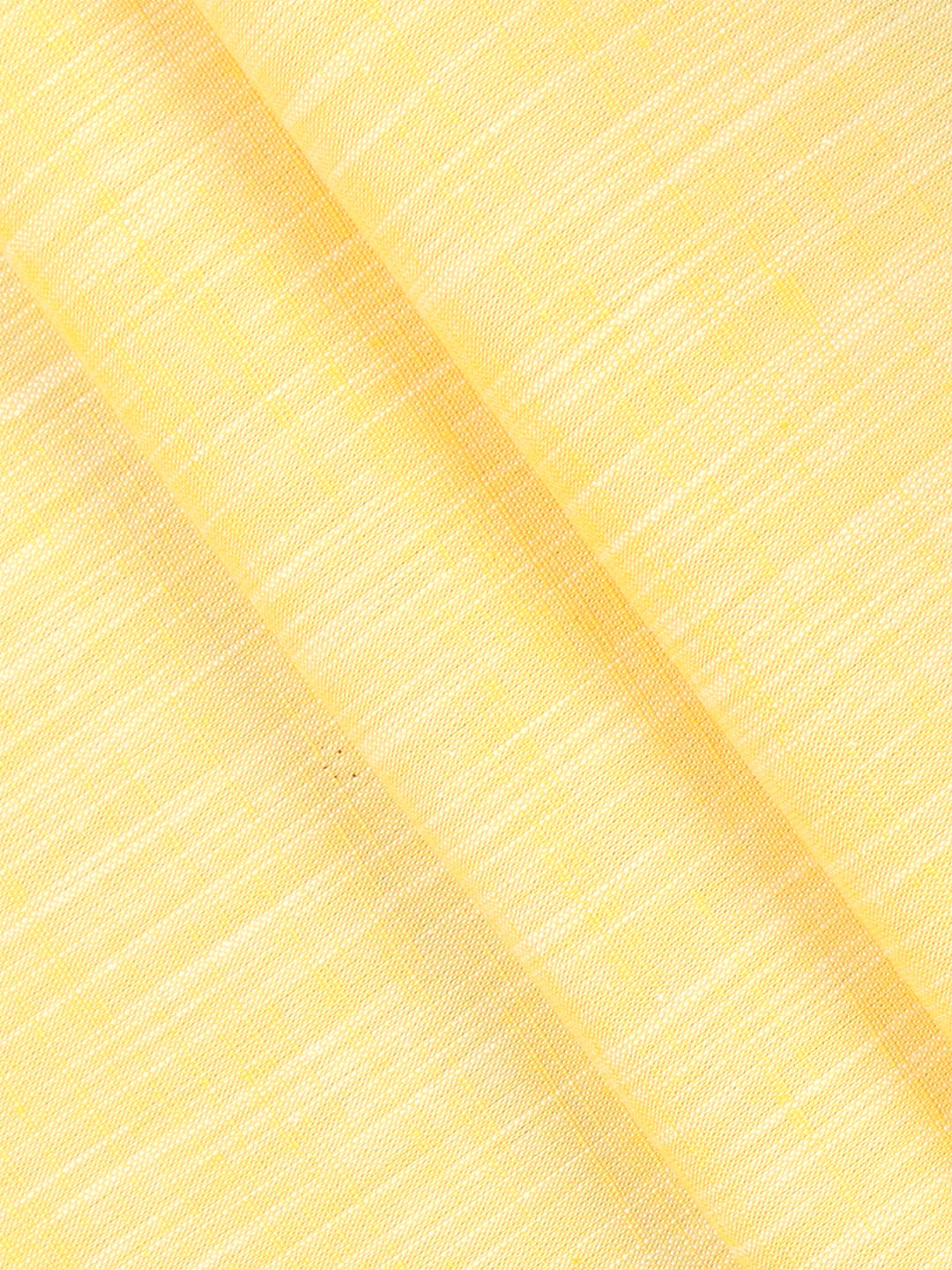 Men Cotton Shirting Fabric Yellow Mercury Bit