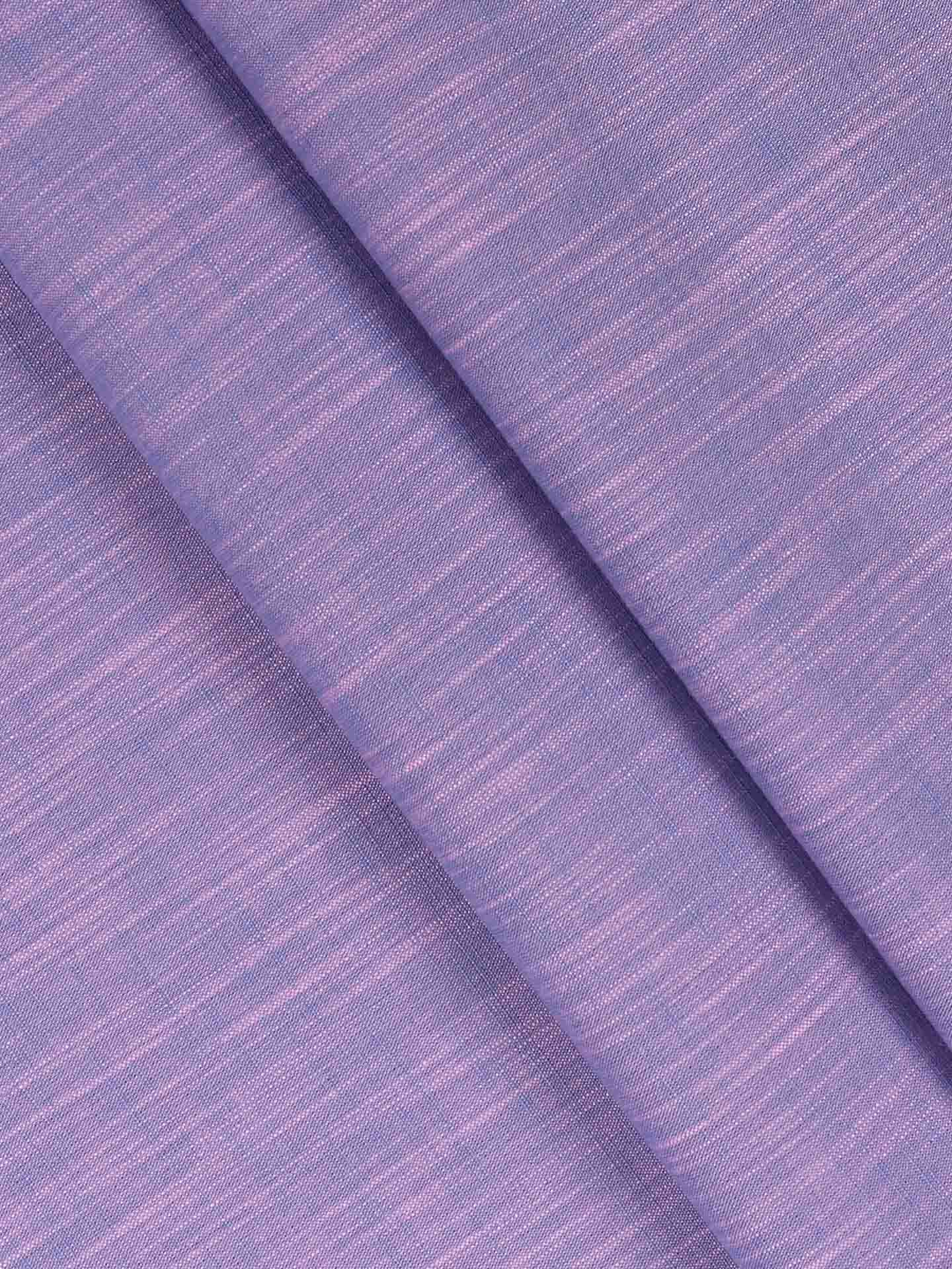 Mens Cotton Shirting Fabric Violet Mercury Bit