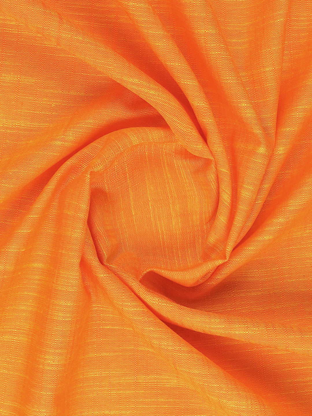 Mens Cotton Shirting Fabric Orange Mercury Bit