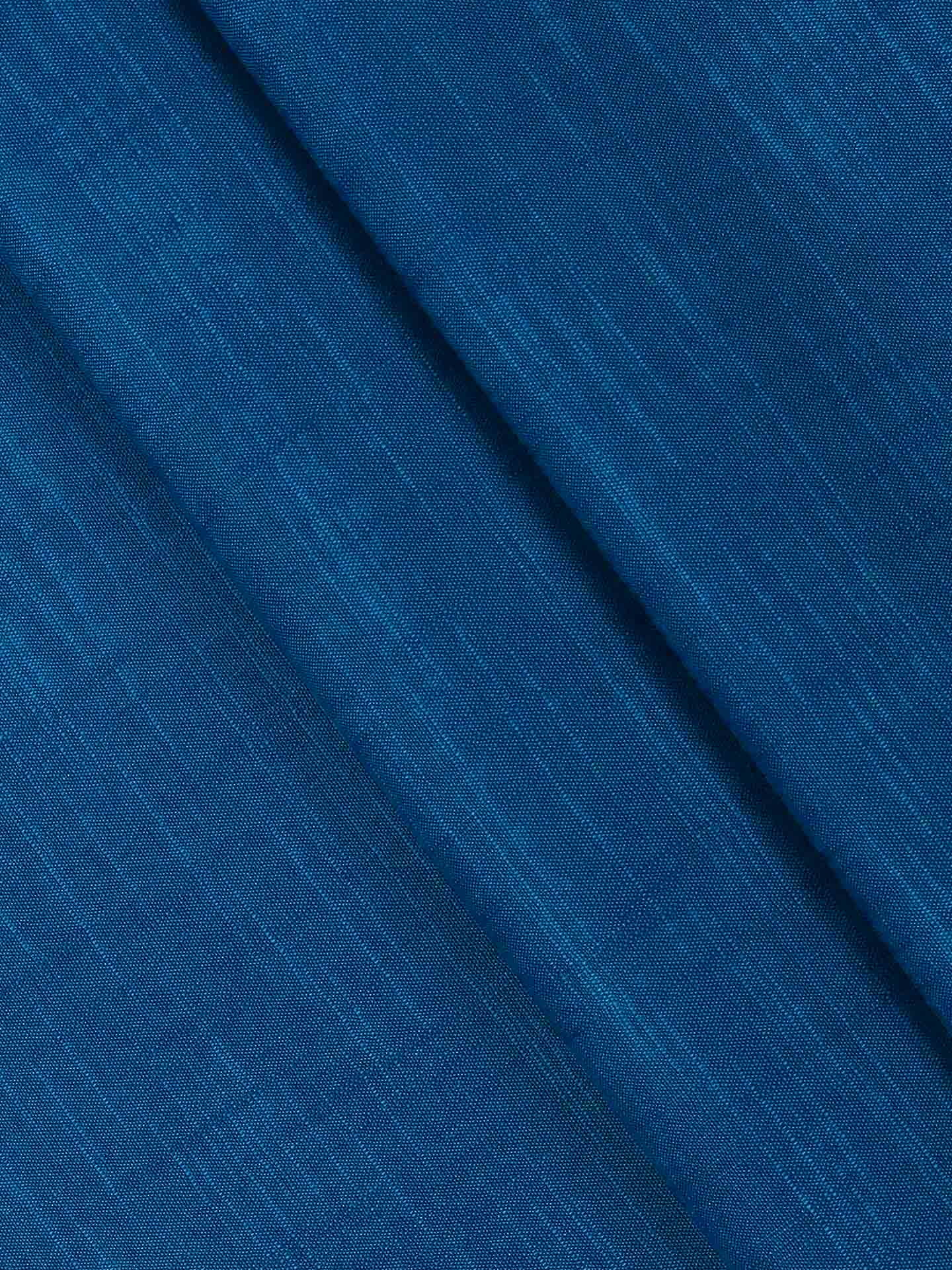 Mens Cotton Shirting Fabric Blue Mercury Bit