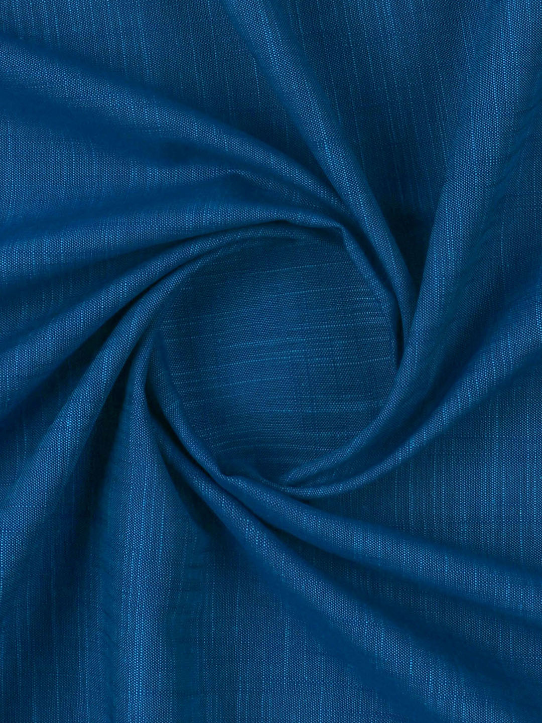 Mens Cotton Shirting Fabric Blue Mercury Bit