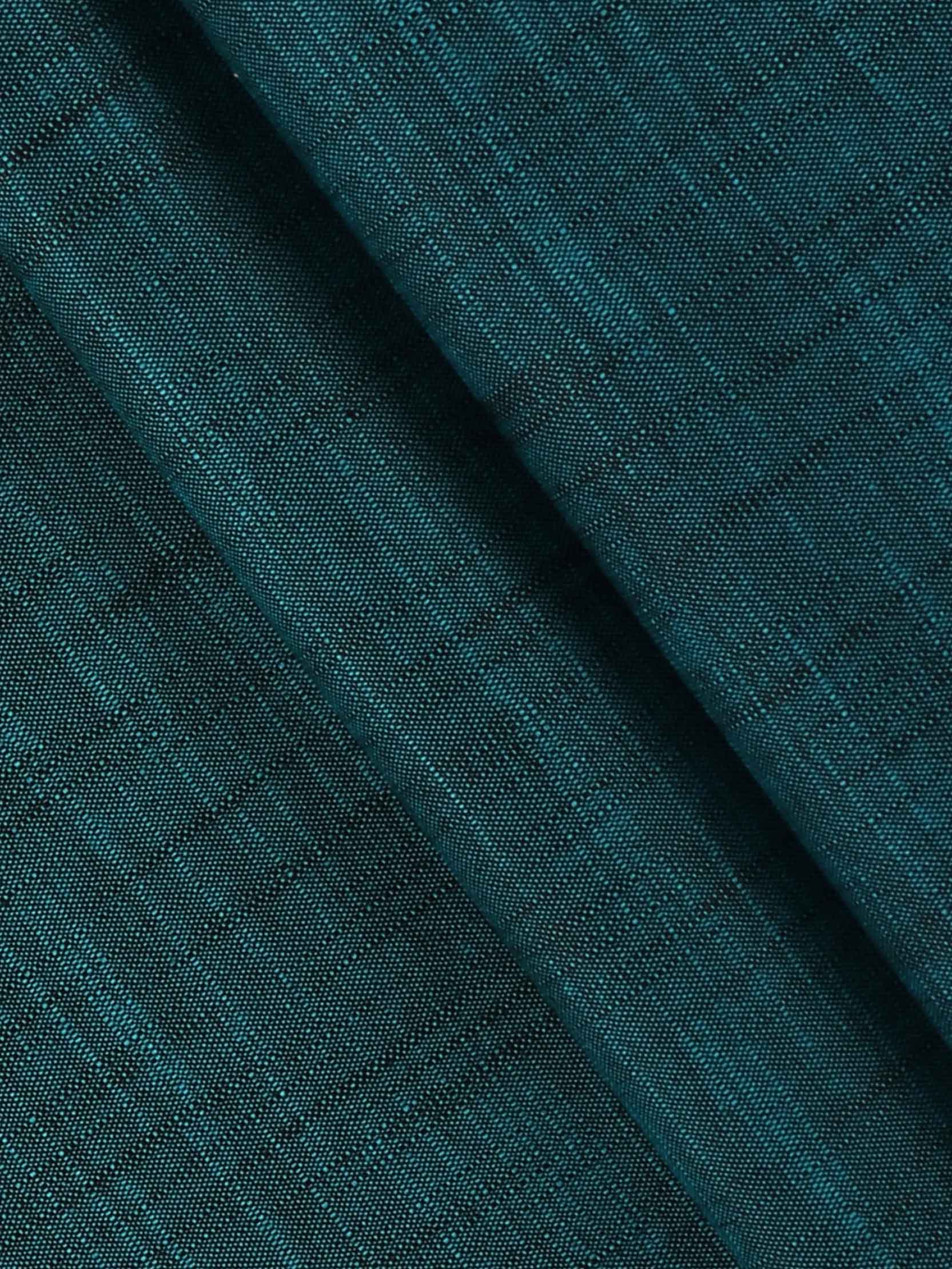 Mens Cotton Shirting Fabric Blue Mercury Bit