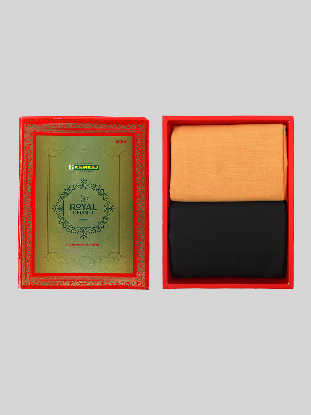 Cotton Plain Shirting & Suiting Gift Box Combo RY47-Ad vert