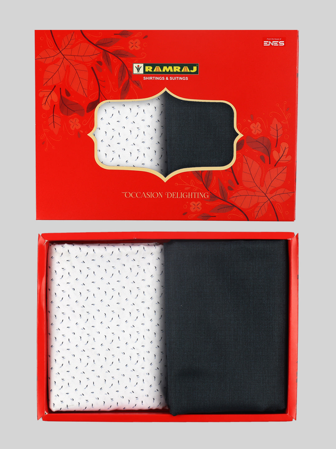 Cotton Printed Shirting & Suiting Gift Box RD181