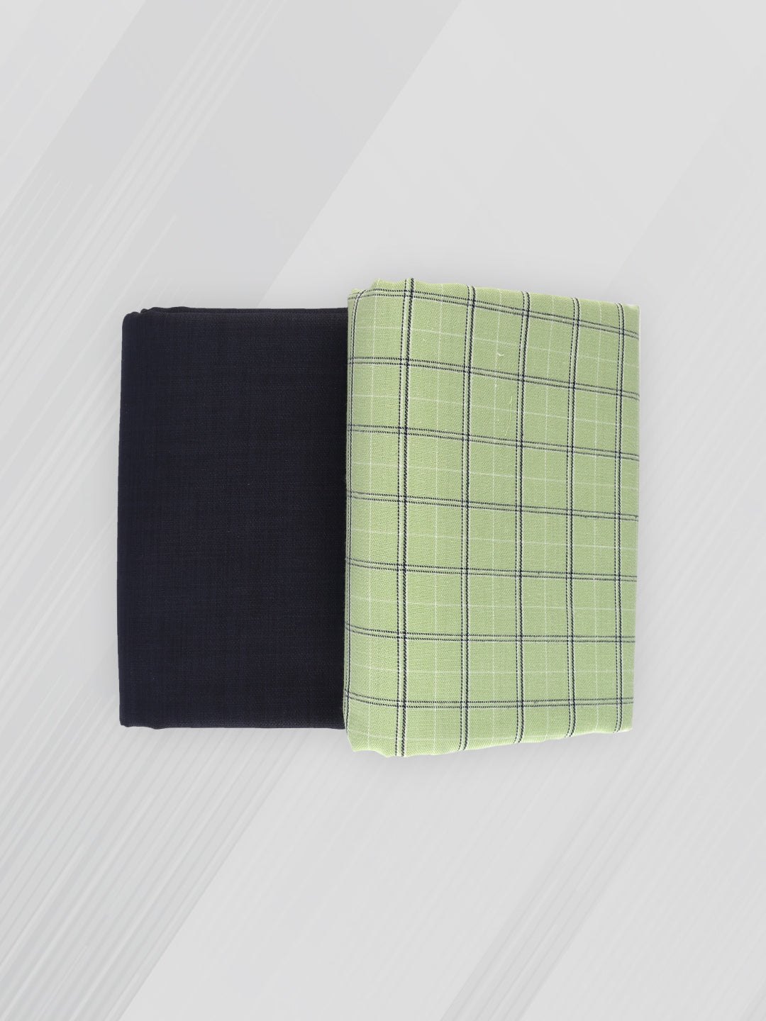 Men Cotton Checked Shirting & Suiting Gift Box RD127