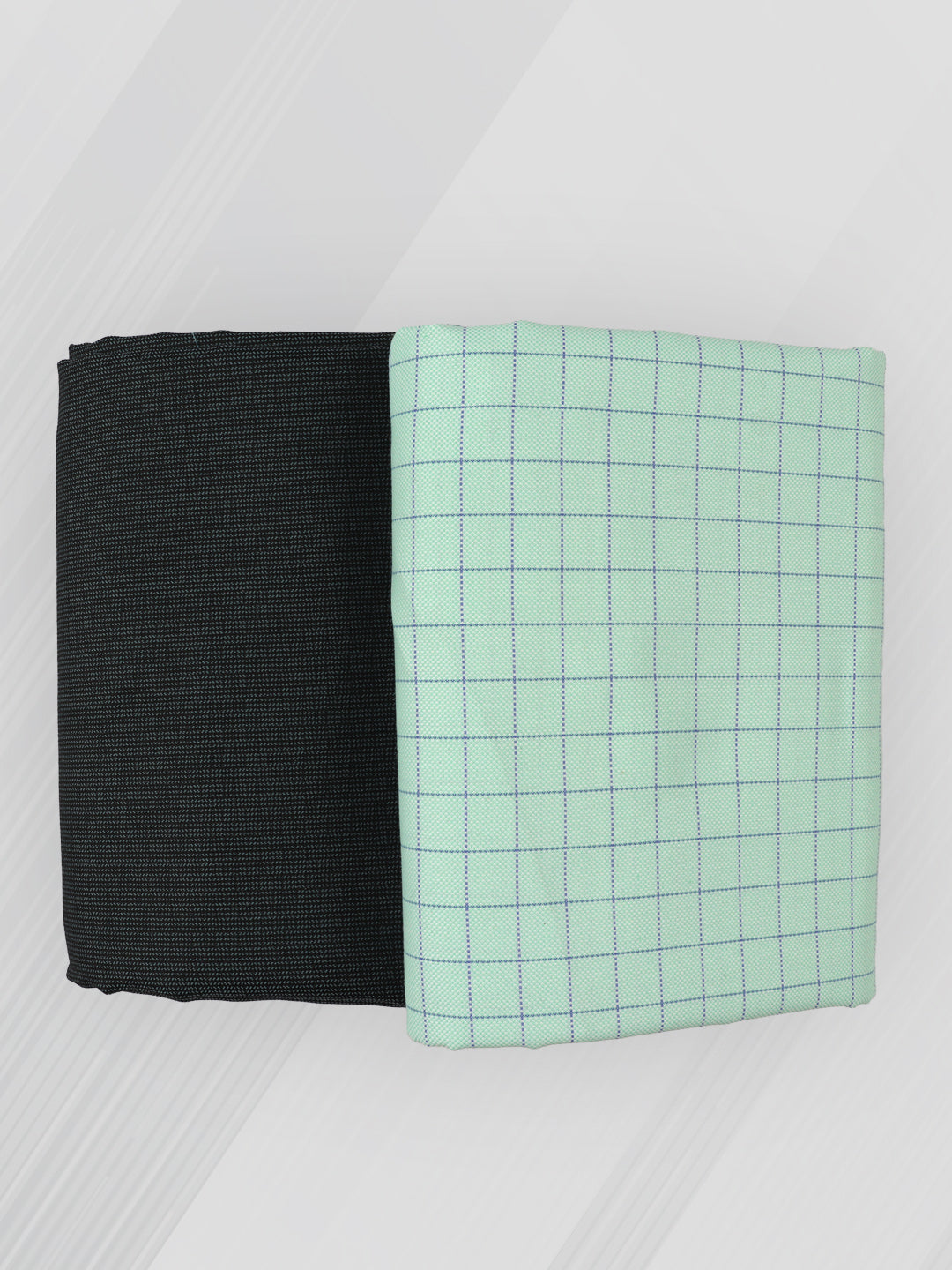 Men Cotton Checked Shirting & Suiting Gift Box RD154