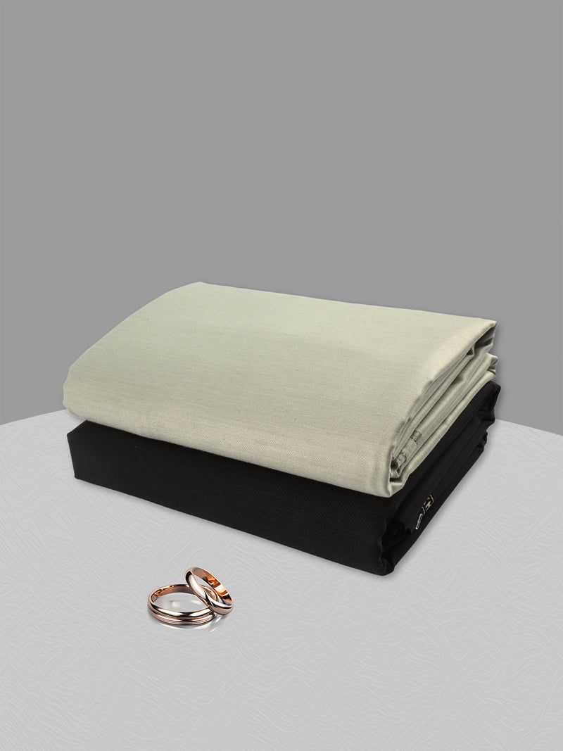 Cotton Checked Shirting & Suiting Gift Box Combo Red Coral RD82