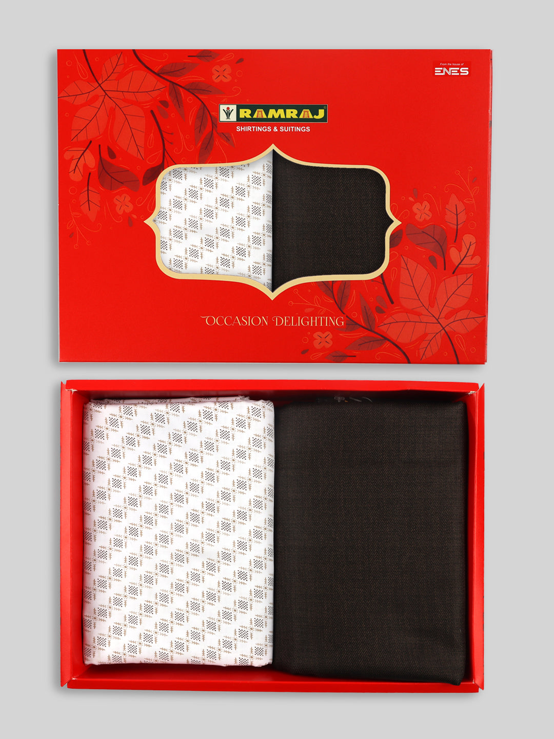 Cotton Printed Shirting & Suiting Gift Box RD182