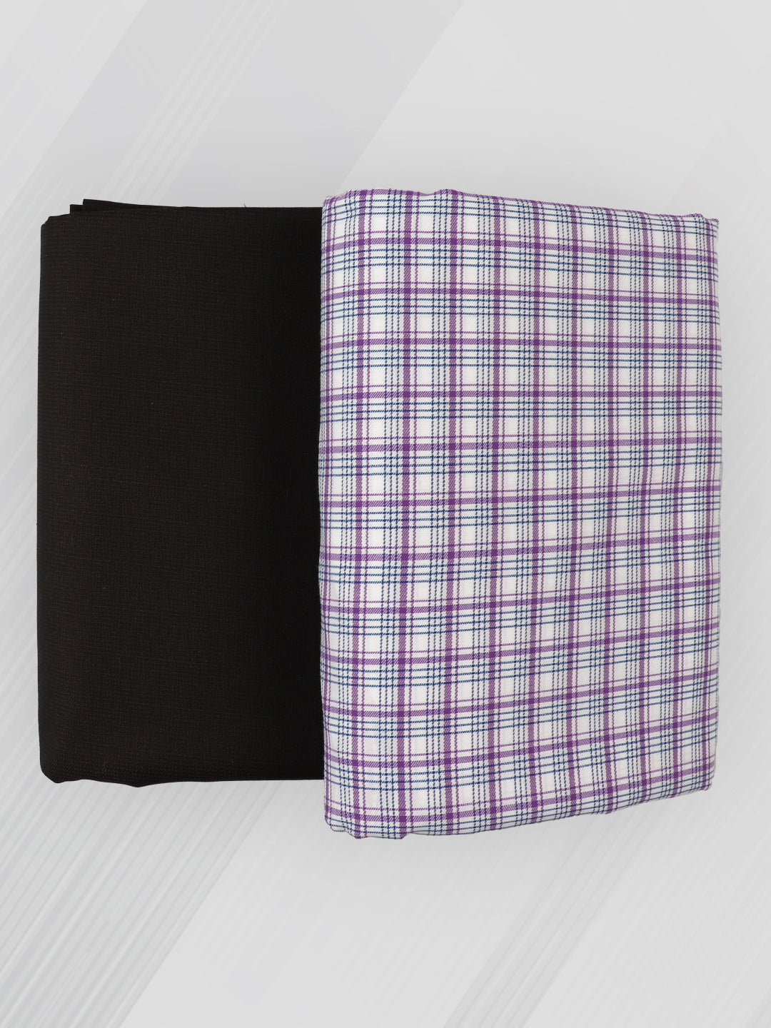 Men Cotton Checked Shirting & Suiting Gift Box RD147