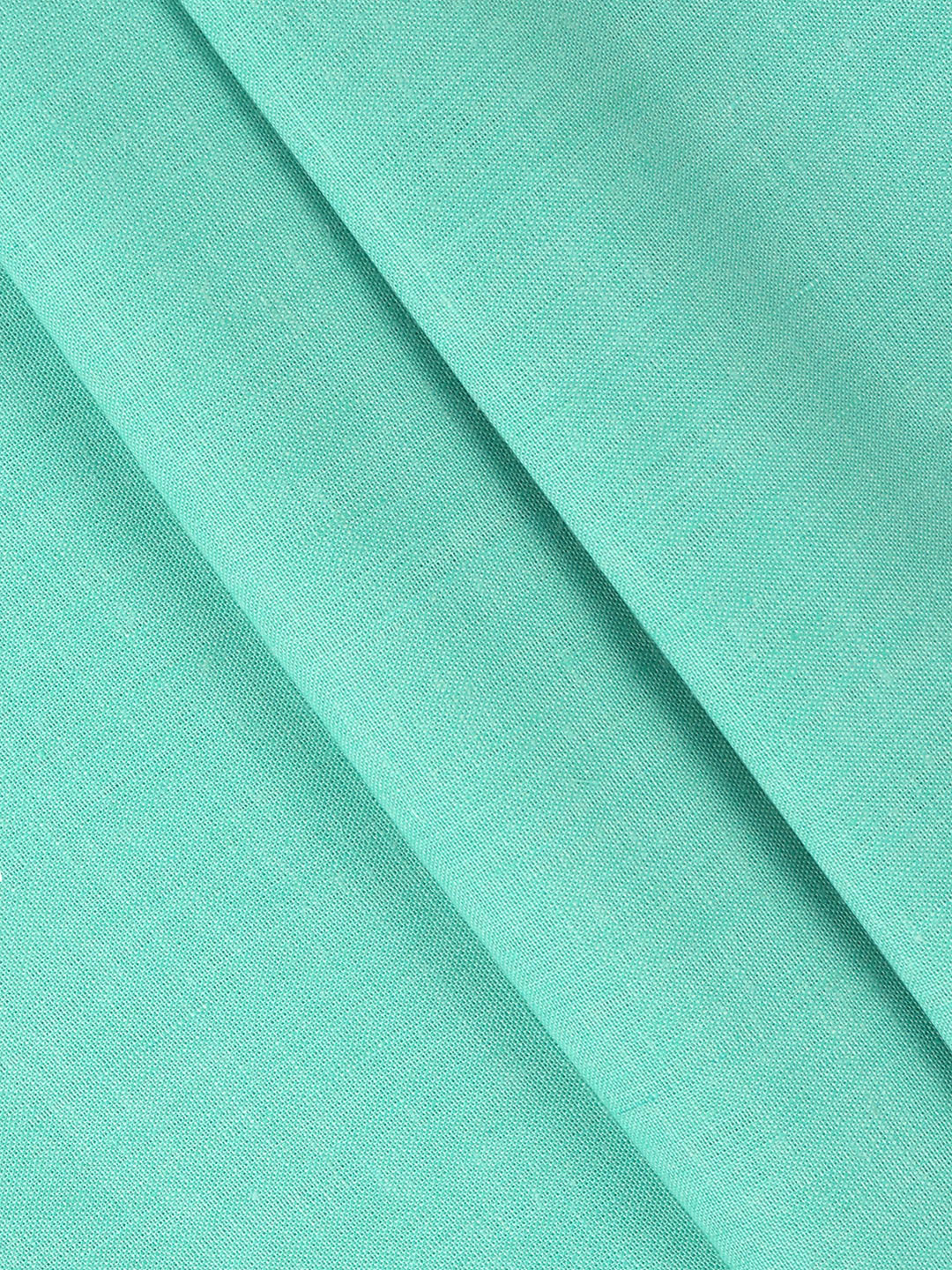 Men Premium Linen Tencel Plain Blue Shirt Fabric