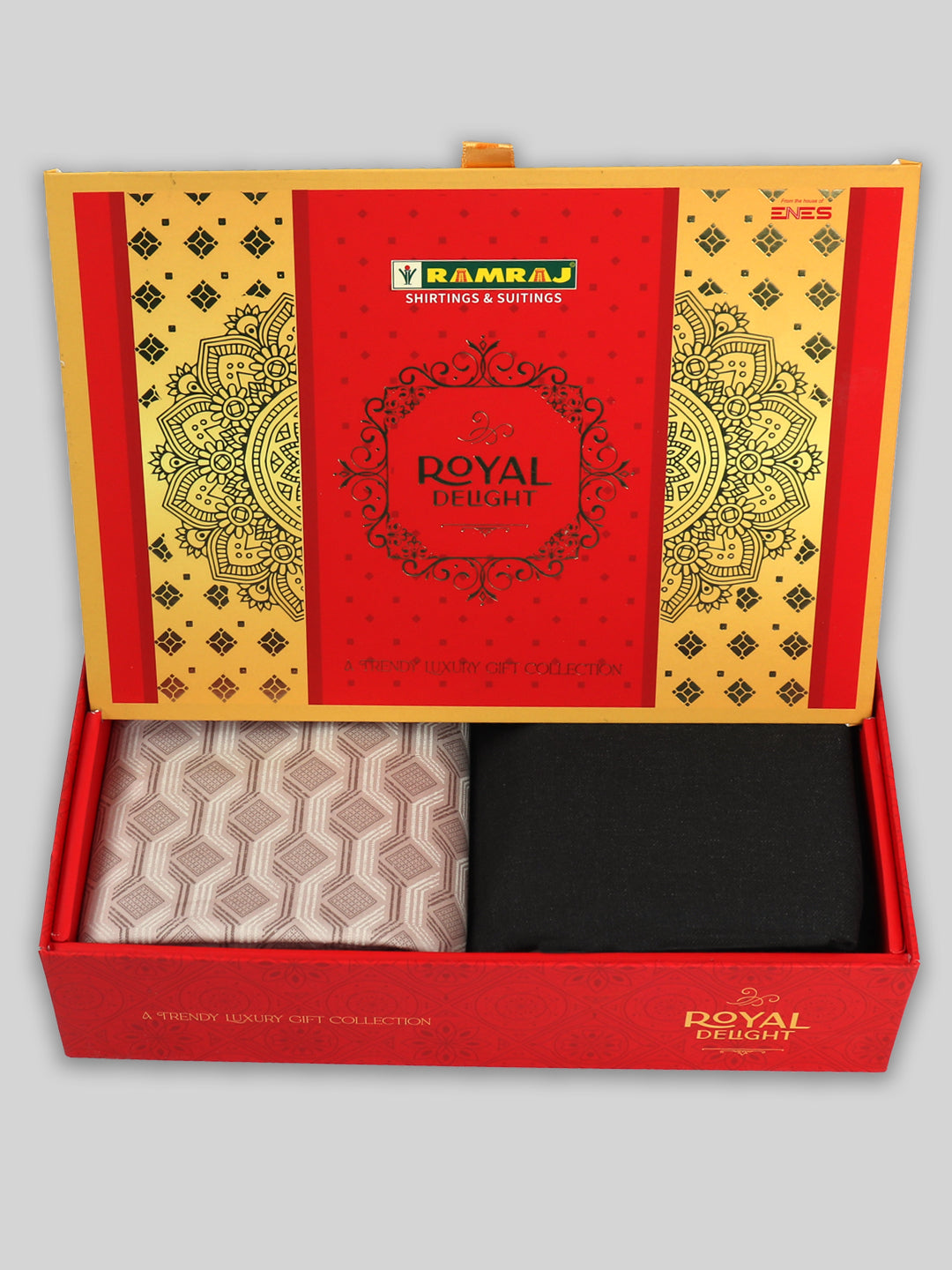 Cotton Printed Shirting & Suiting Gift Box RY97