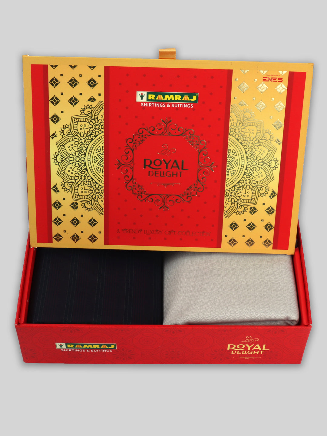 Cotton Striped Shirting & Suiting Gift Box RY107