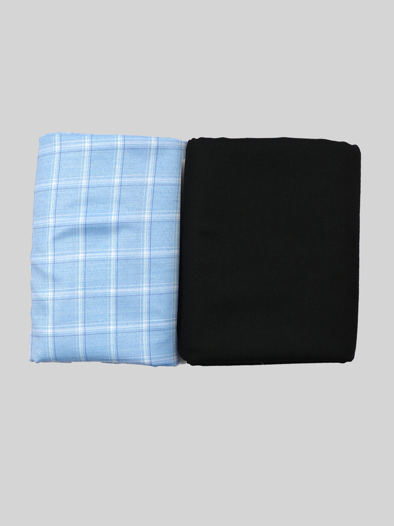 Cotton Checked Shirting & Suiting Gift Box Combo RY23