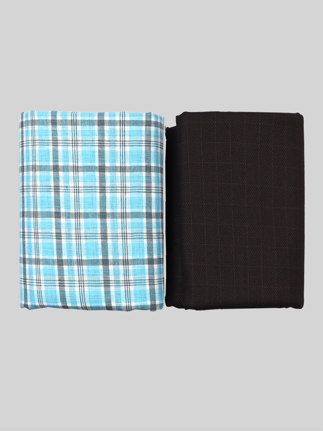 Cotton Checked Shirting & Suiting Gift Box Combo RY27-Full view
