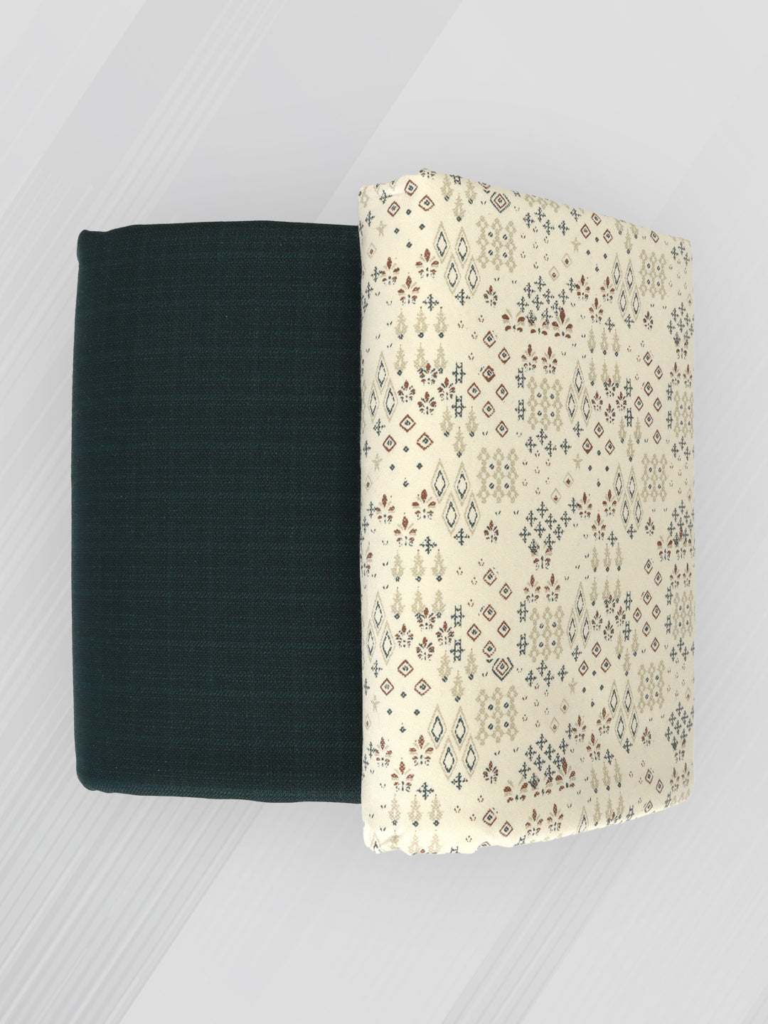 Men 100% Cotton Printed Shirting & Suiting Gift Box RY67