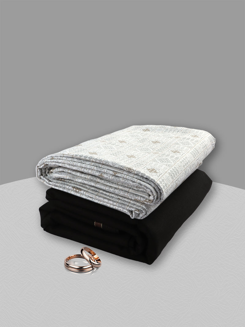 Cotton Checked Shirting & Suiting Gift Box Combo RY30