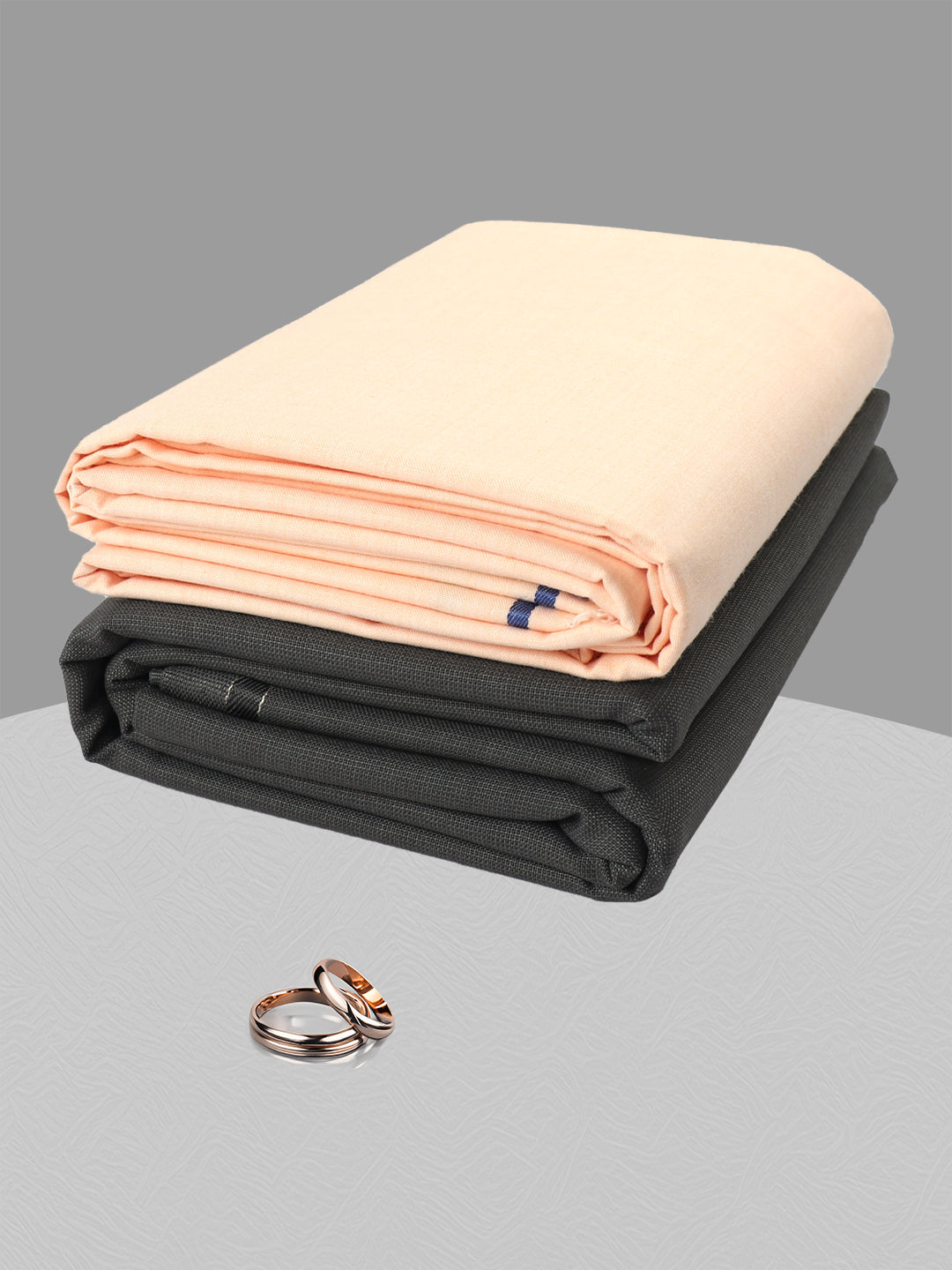 Men 100% Cotton Plain Shirting & Suiting Gift Box RY75