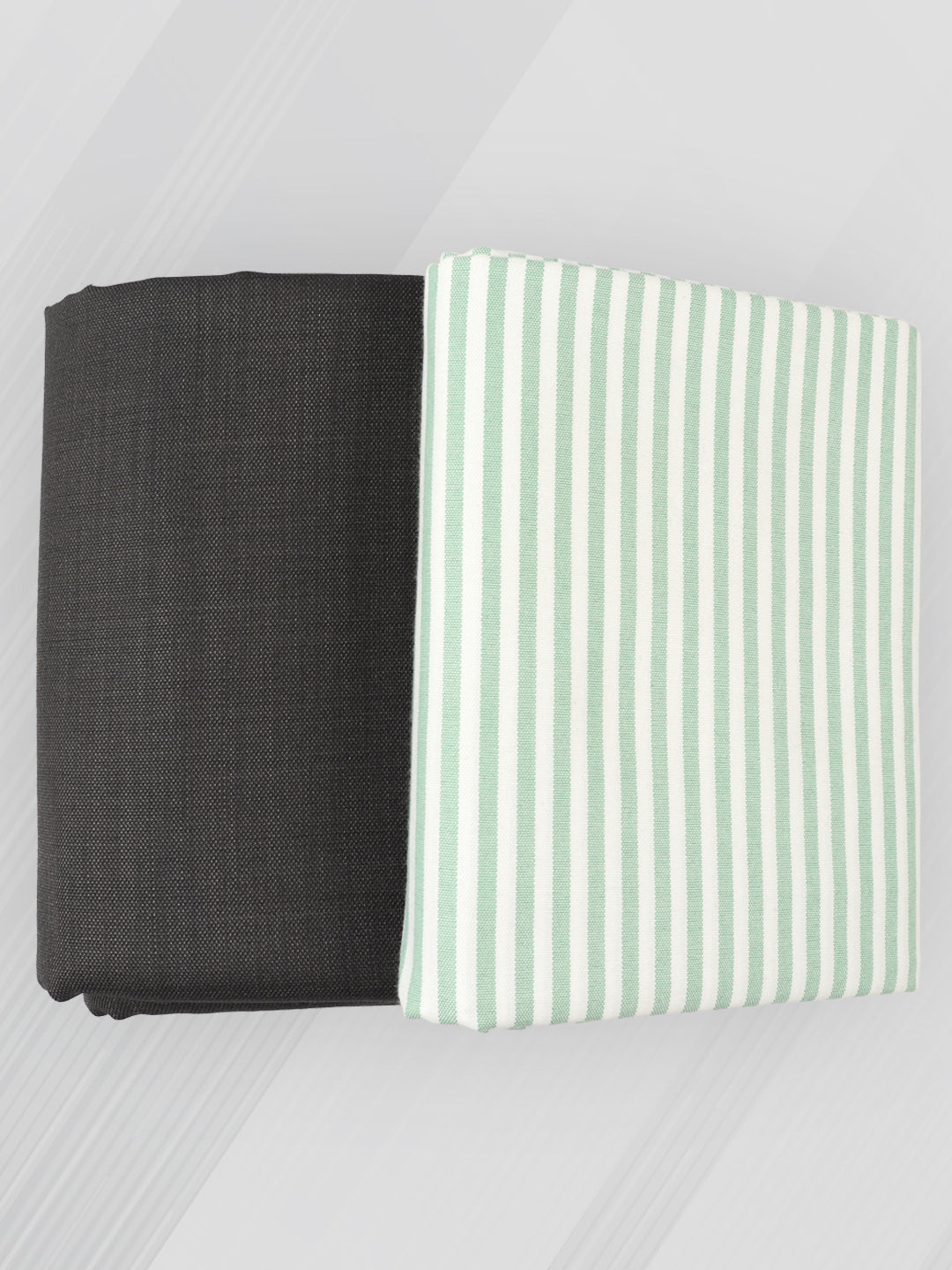 Men 100% Cotton Striped Shirting & Suiting Gift Box RY77