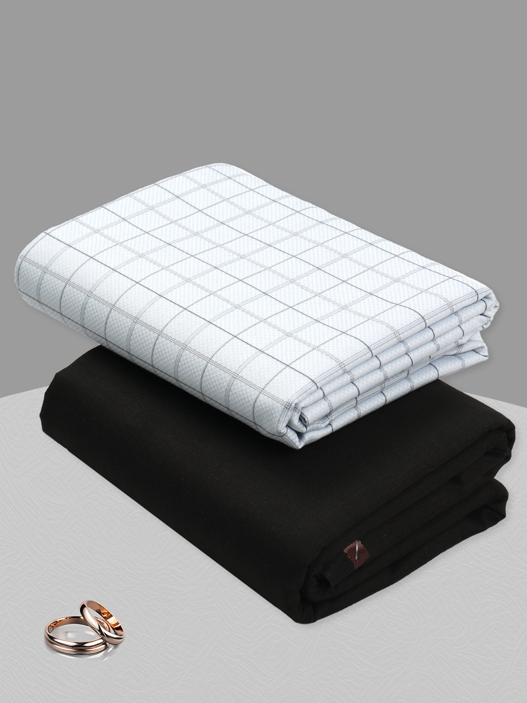 Cotton Checked Shirting & Suiting Gift Box RY103