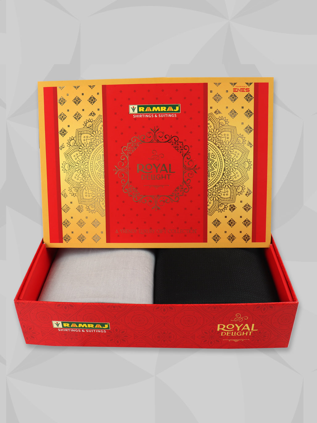100% Cotton Plain Shirting & Suiting Gift Box RY89