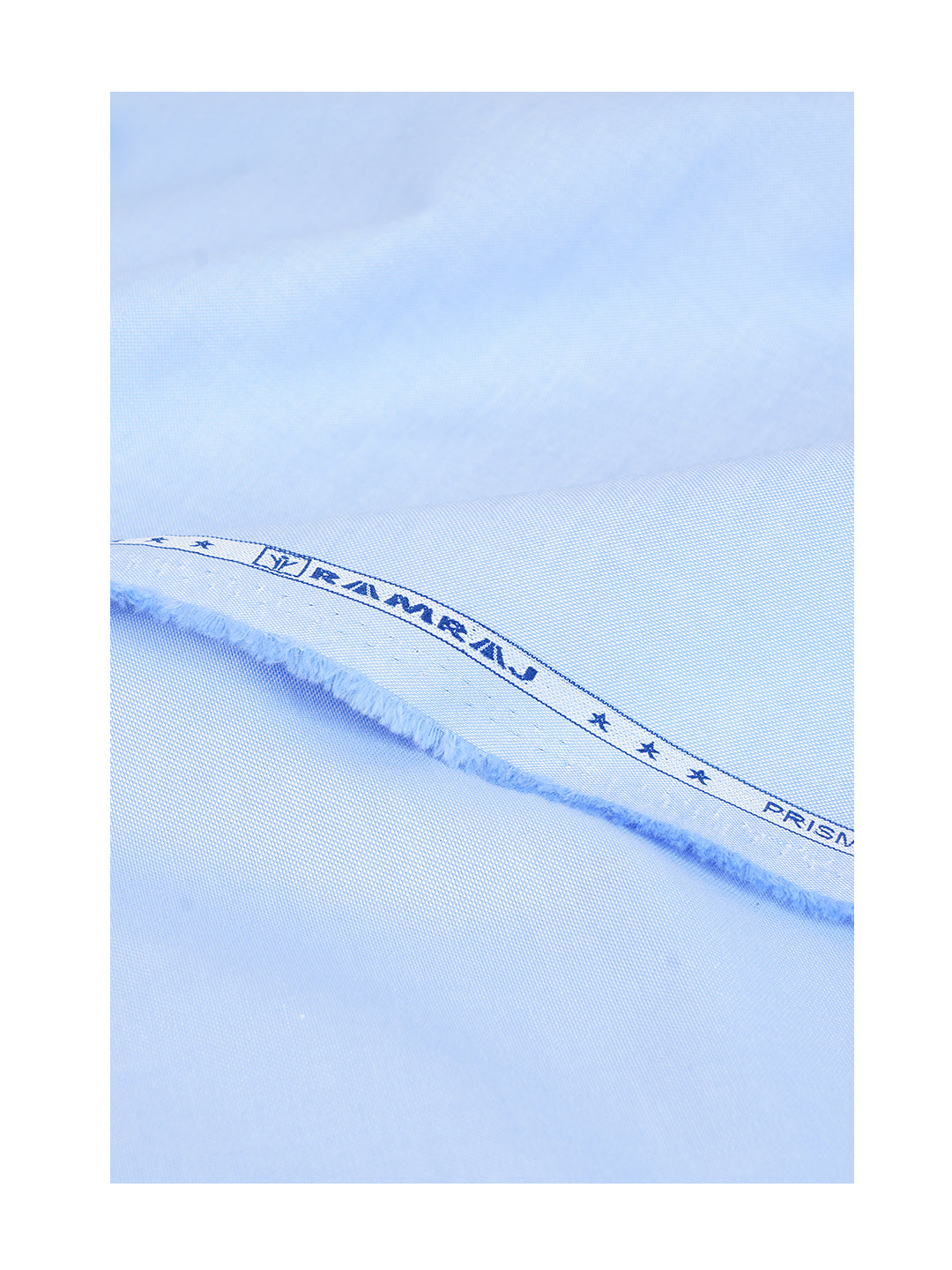 Men 100%Cotton Plain Shirt Fabric Blue Ferrari