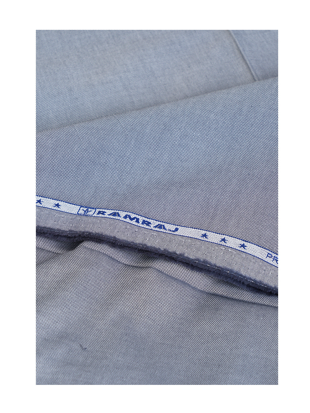 Men 100%Cotton Plain Shirt Fabric Dark Blue Ferrari