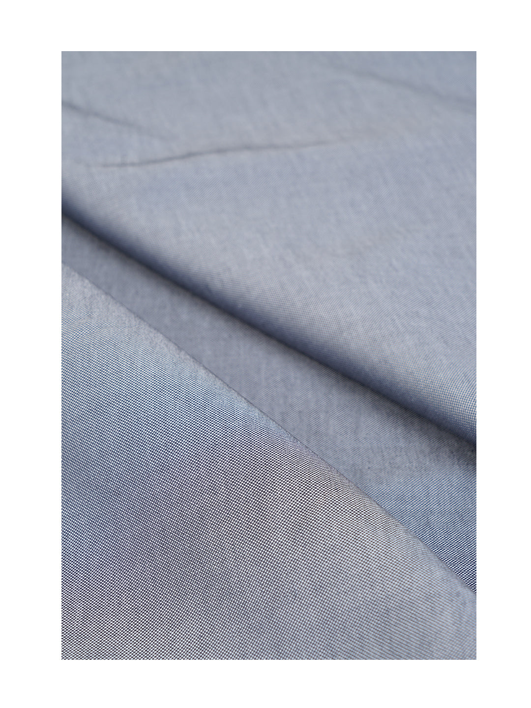 Men 100%Cotton Plain Shirt Fabric Dark Blue Ferrari