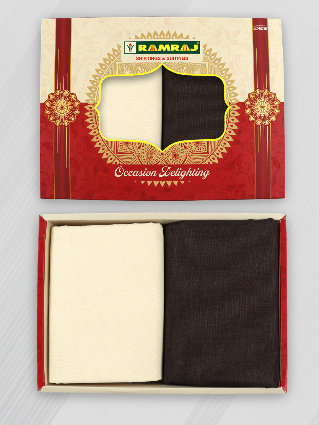 Cotton Plain Shirting & Suiting Gift Box RD172