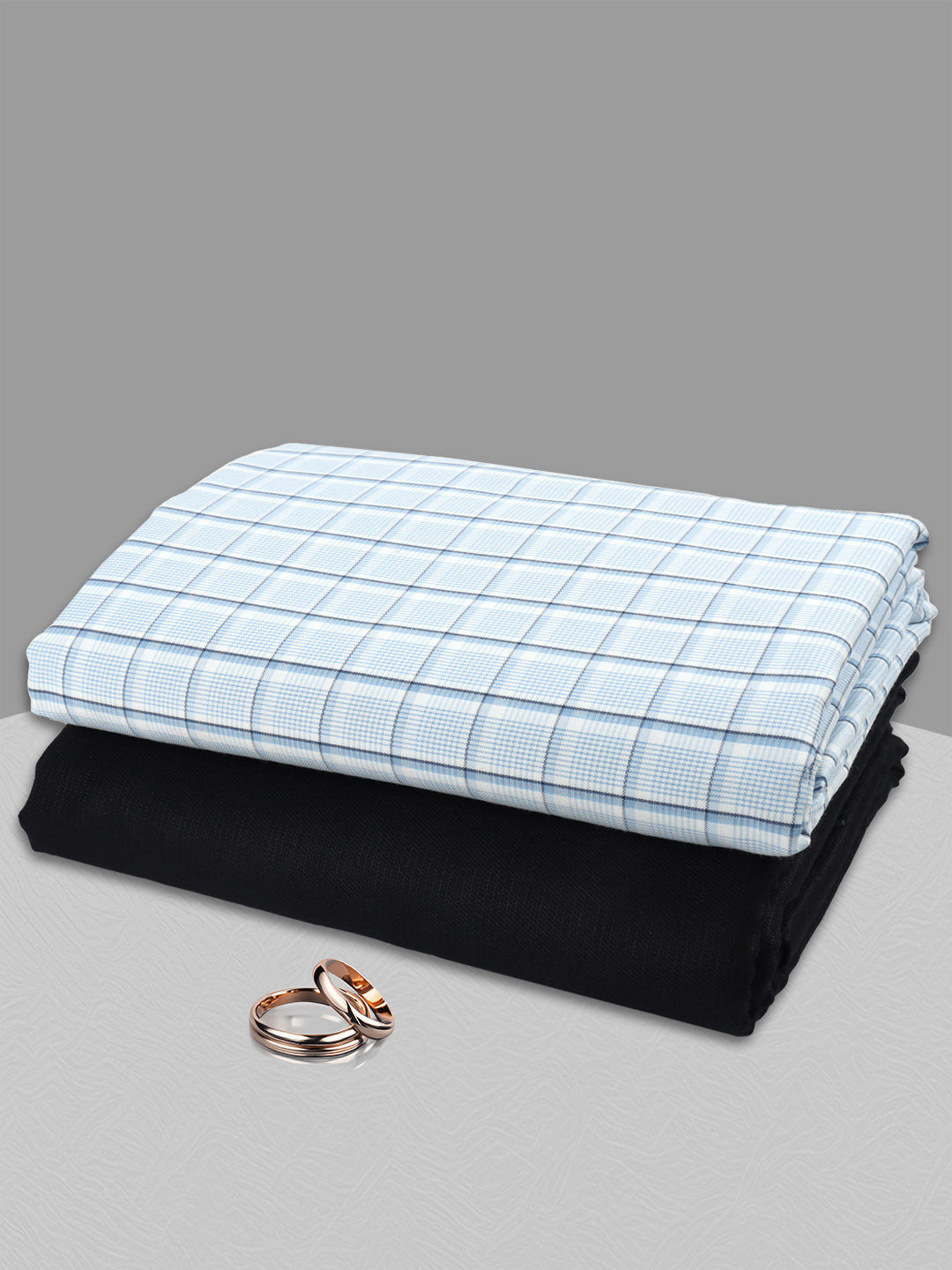 Cotton Checked Shirting & Suiting Gift Box RD174