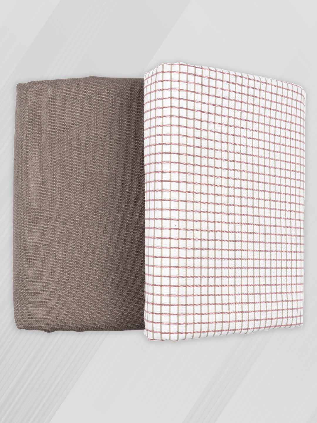 Cotton Checked Shirting & Suiting Gift Box RD177
