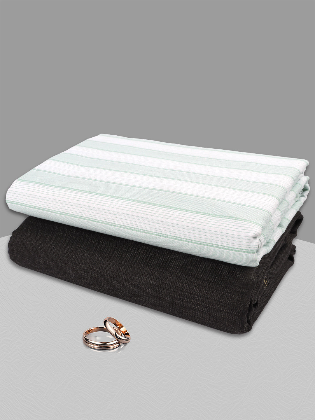 Cotton Striped Shirting & Suiting Gift Box RD167