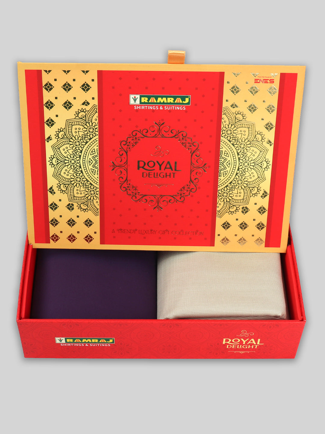 Cotton Plain Shirting & Suiting Gift Box RY101