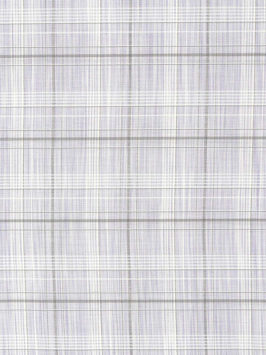 Men Cotton Rich Violet Checked Shirt Fabric High Style