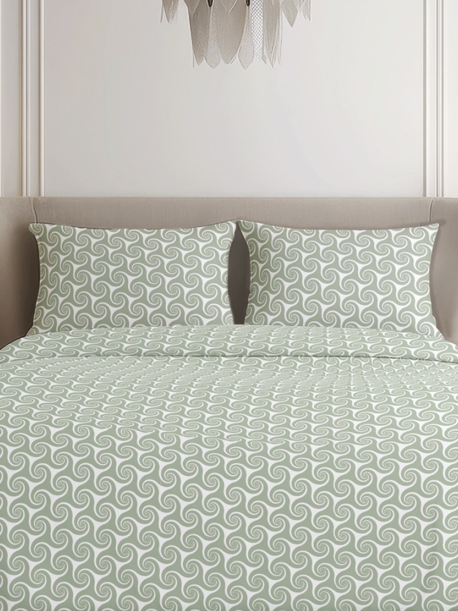 King Size Premium Cotton Bed Sheet & 2 Pillow Cover Set BSF02